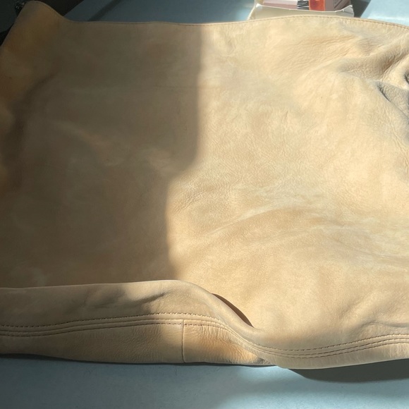 NWOT Coach Beige/Brown Nubuc Vintage Hobo Purse - Picture 3 of 13